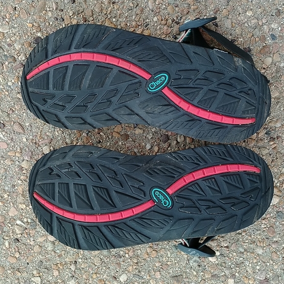 Chaco x Topo designs sandals mega Z/ Cloud colorful strap waterproof hiking - Picture 9 of 11